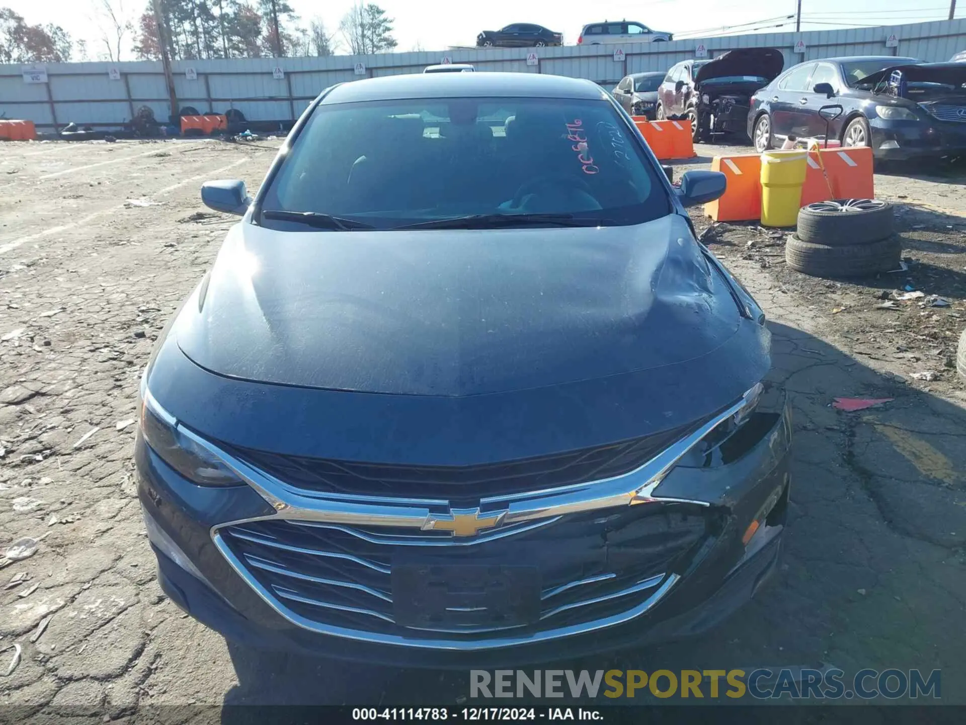 12 Photograph of a damaged car 1G1ZD5STXMF005816 CHEVROLET MALIBU 2021