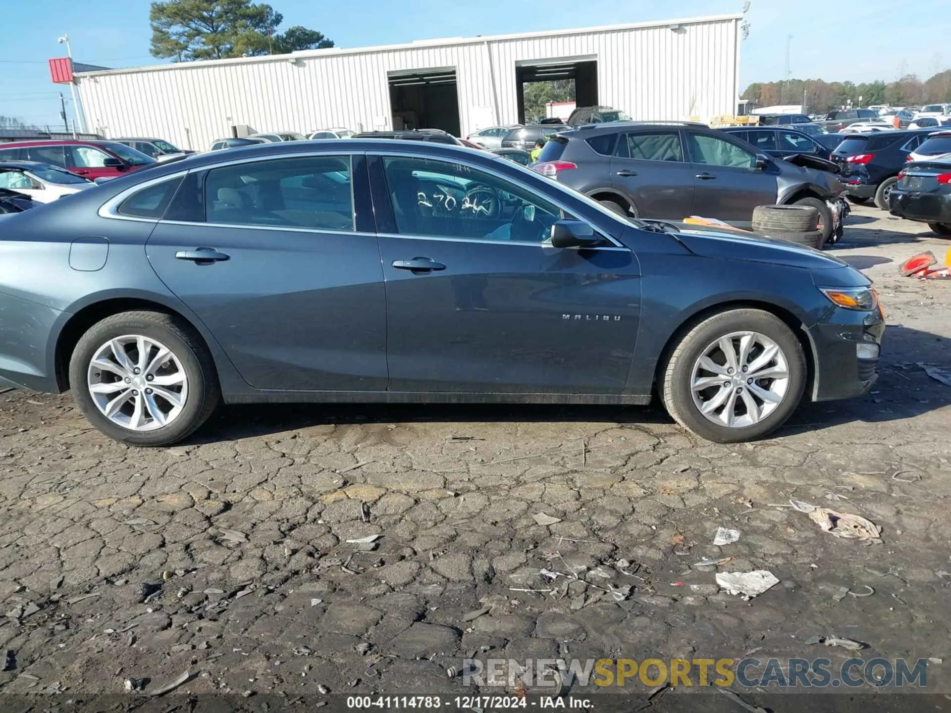 13 Photograph of a damaged car 1G1ZD5STXMF005816 CHEVROLET MALIBU 2021