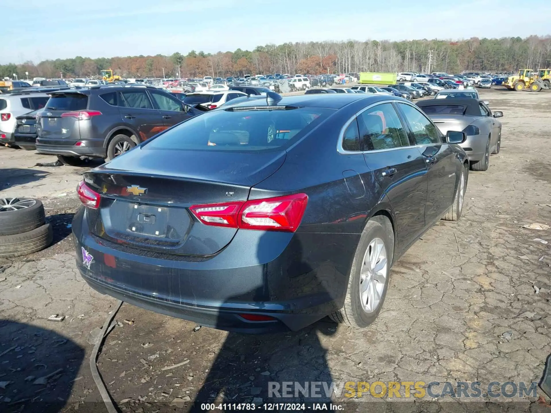 4 Photograph of a damaged car 1G1ZD5STXMF005816 CHEVROLET MALIBU 2021
