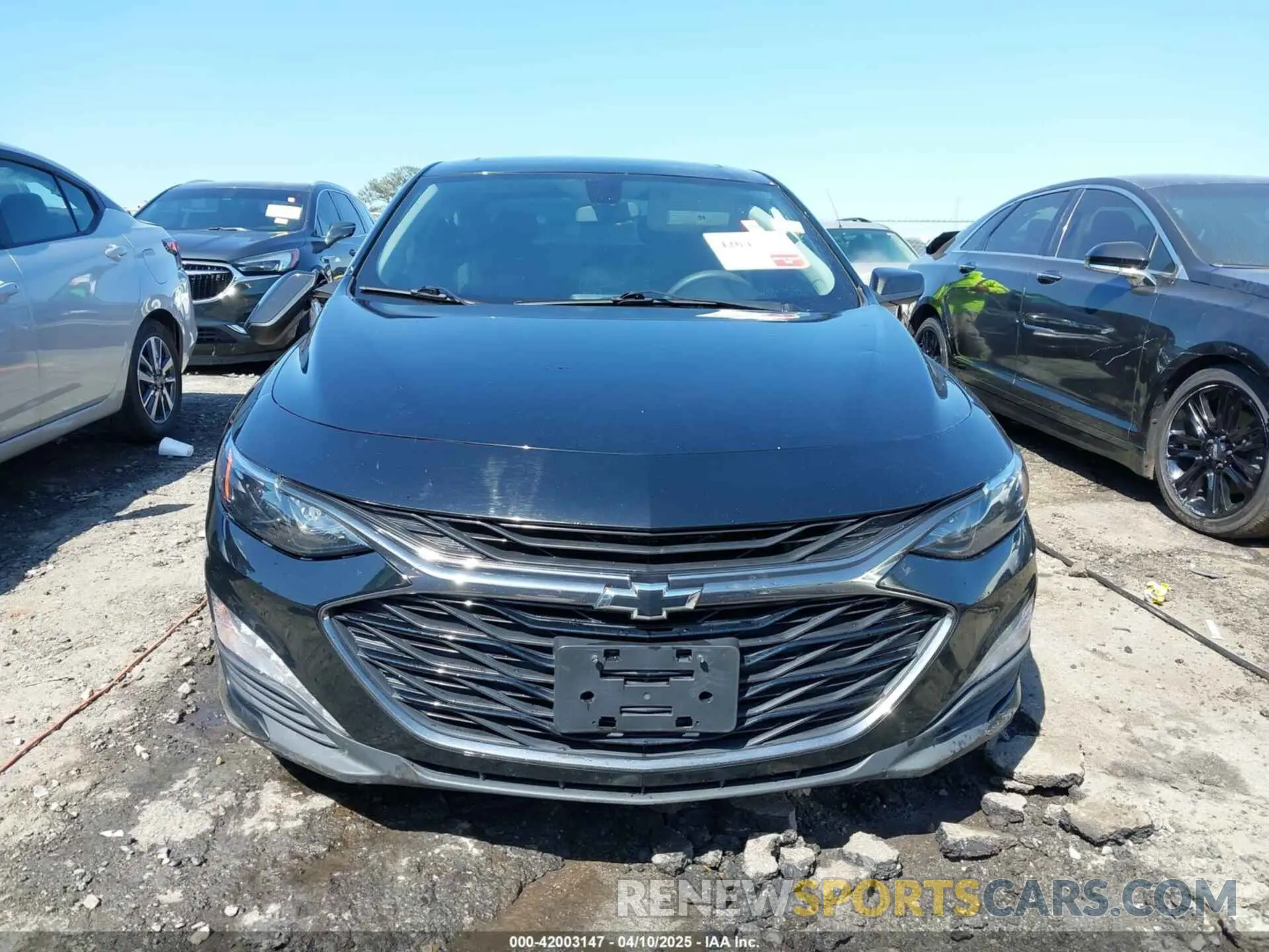 13 Photograph of a damaged car 1G1ZD5STXMF007534 CHEVROLET MALIBU 2021