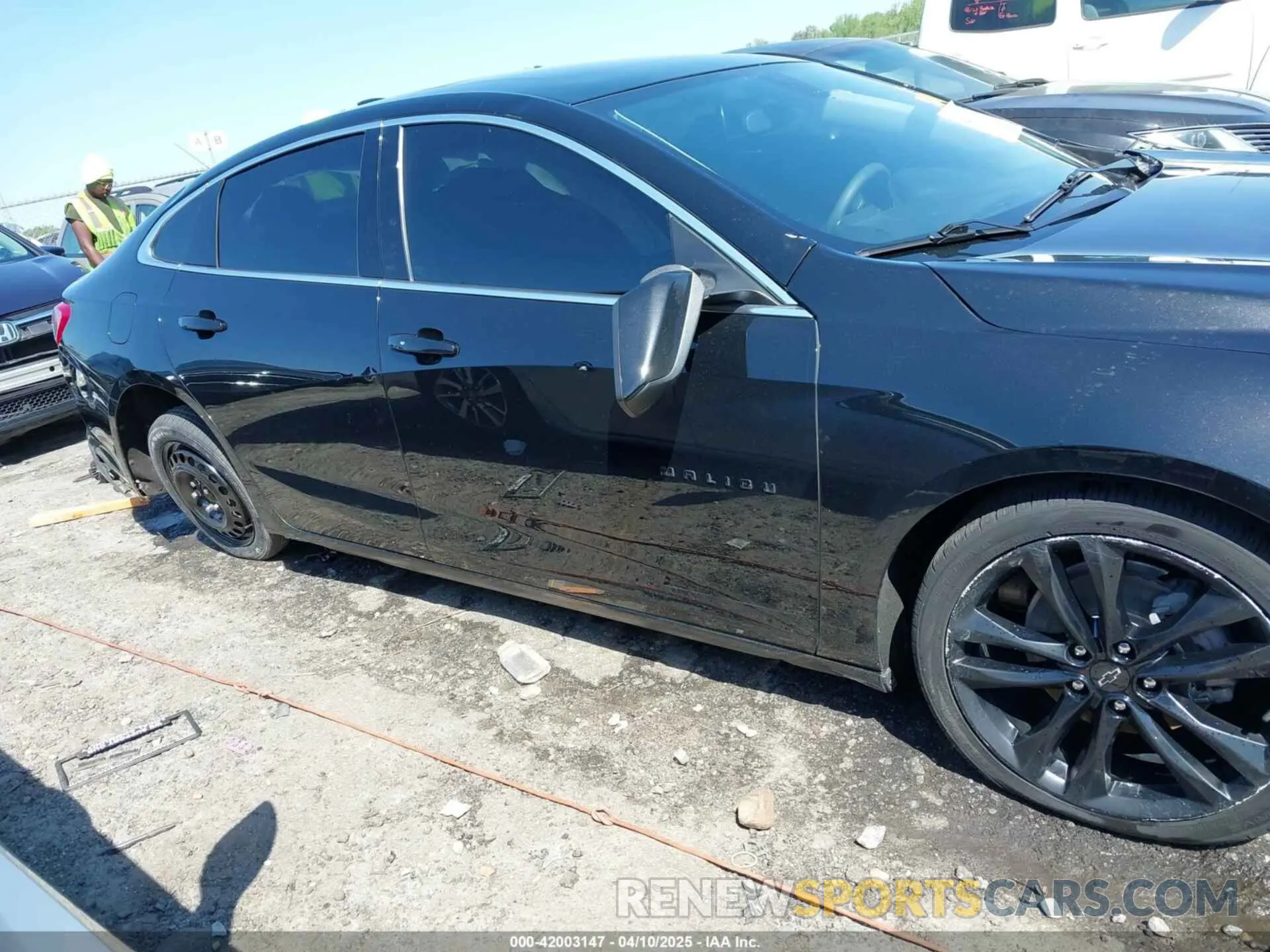 14 Photograph of a damaged car 1G1ZD5STXMF007534 CHEVROLET MALIBU 2021
