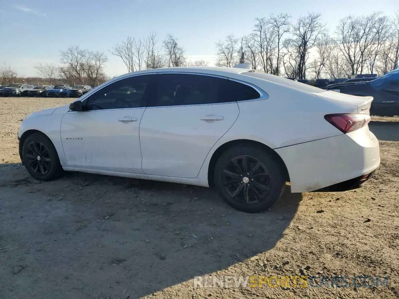 2 Photograph of a damaged car 1G1ZD5STXMF008067 CHEVROLET MALIBU 2021