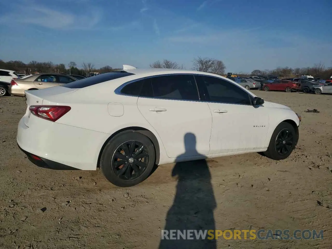 3 Photograph of a damaged car 1G1ZD5STXMF008067 CHEVROLET MALIBU 2021