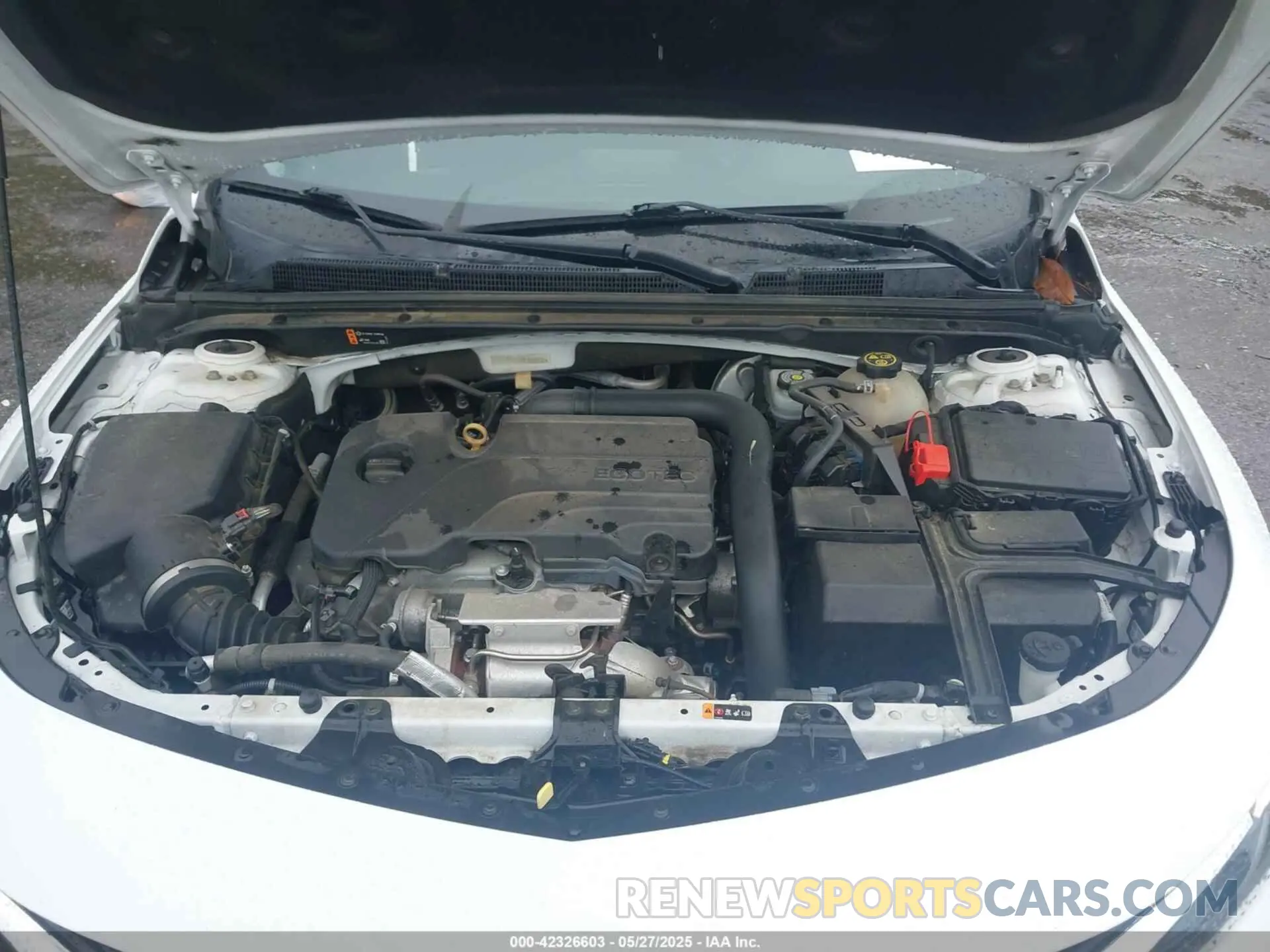 10 Photograph of a damaged car 1G1ZD5STXMF010935 CHEVROLET MALIBU 2021