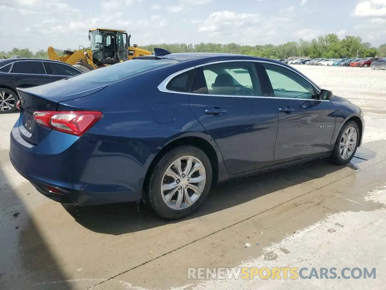 3 Photograph of a damaged car 1G1ZD5STXMF018811 CHEVROLET MALIBU 2021