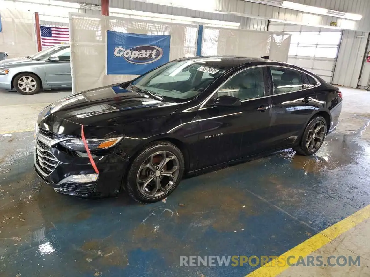 1 Photograph of a damaged car 1G1ZD5STXMF022308 CHEVROLET MALIBU 2021