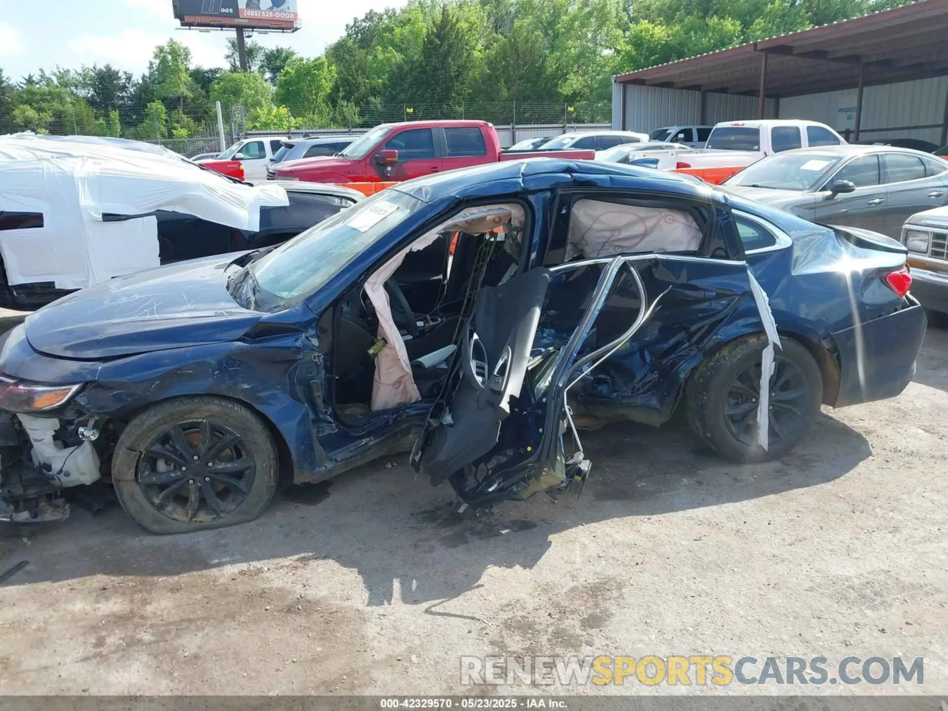 14 Photograph of a damaged car 1G1ZD5STXMF022759 CHEVROLET MALIBU 2021