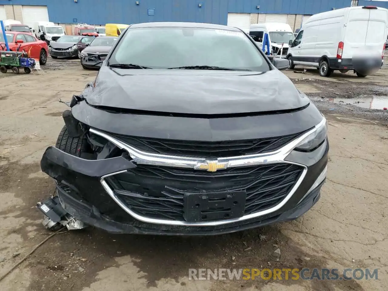 5 Photograph of a damaged car 1G1ZD5STXMF026018 CHEVROLET MALIBU 2021