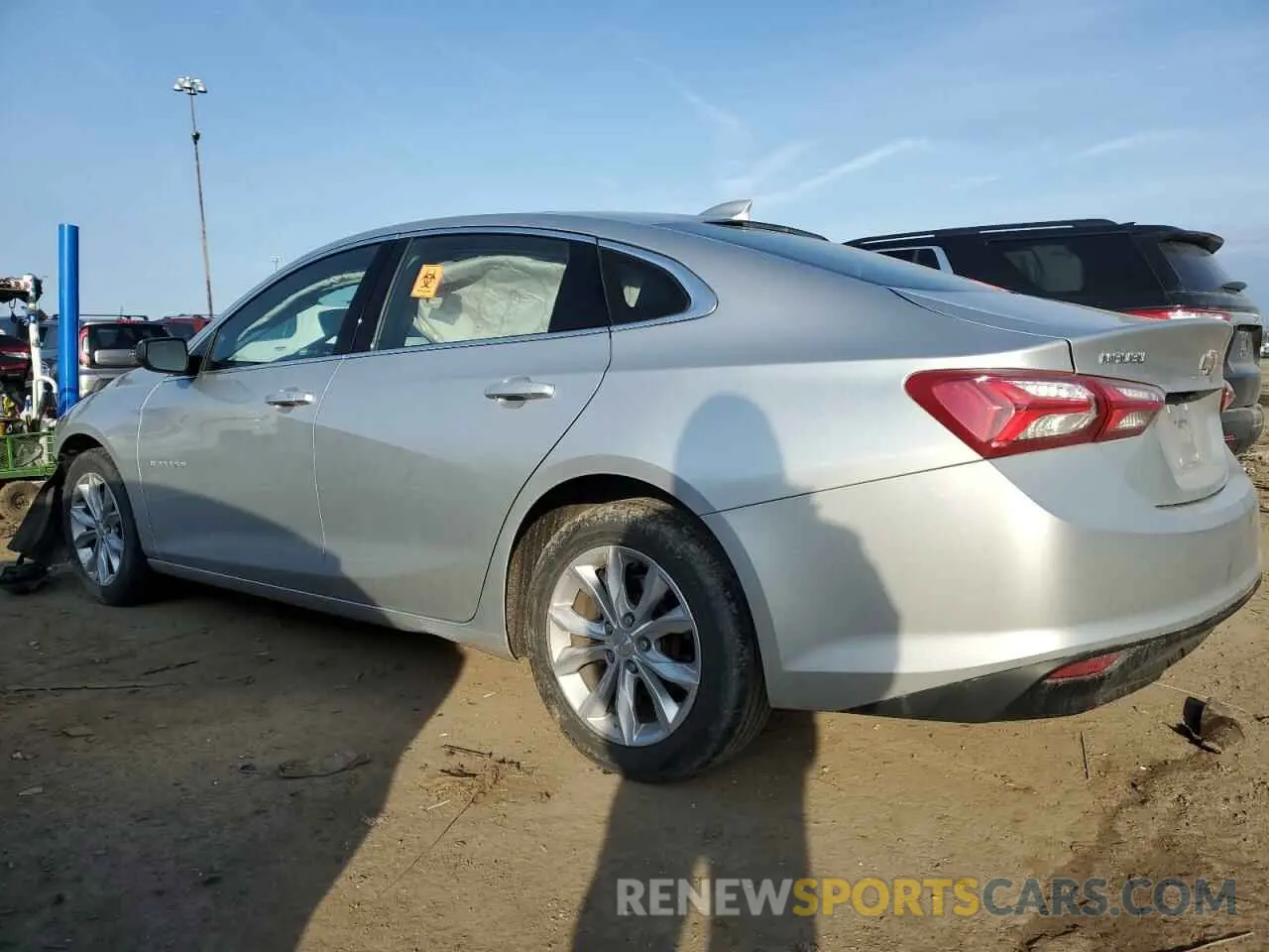 2 Photograph of a damaged car 1G1ZD5STXMF028786 CHEVROLET MALIBU 2021