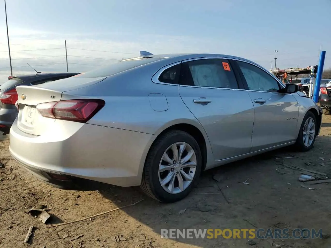3 Photograph of a damaged car 1G1ZD5STXMF028786 CHEVROLET MALIBU 2021