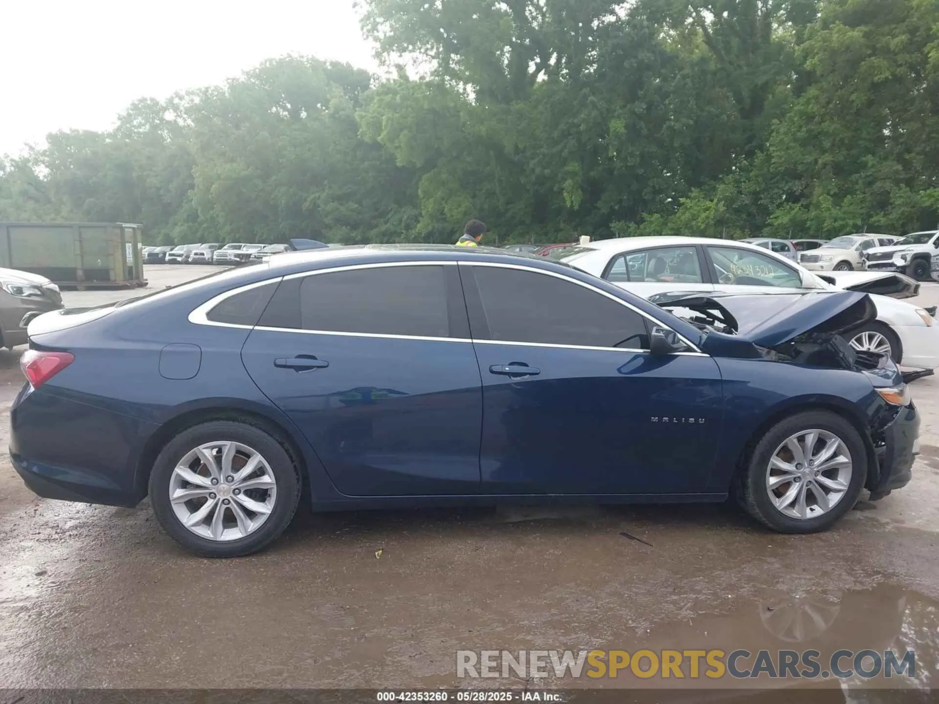 13 Photograph of a damaged car 1G1ZD5STXMF029663 CHEVROLET MALIBU 2021