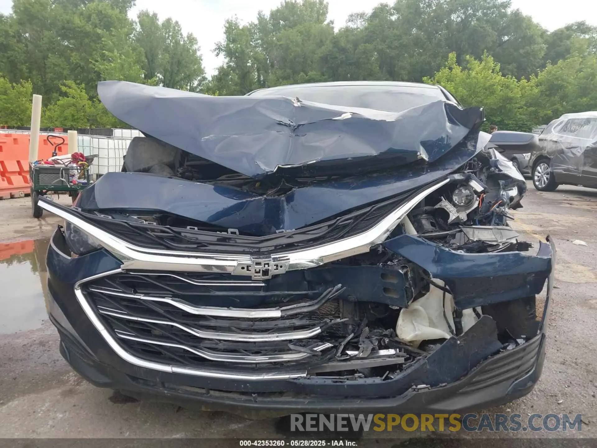 6 Photograph of a damaged car 1G1ZD5STXMF029663 CHEVROLET MALIBU 2021