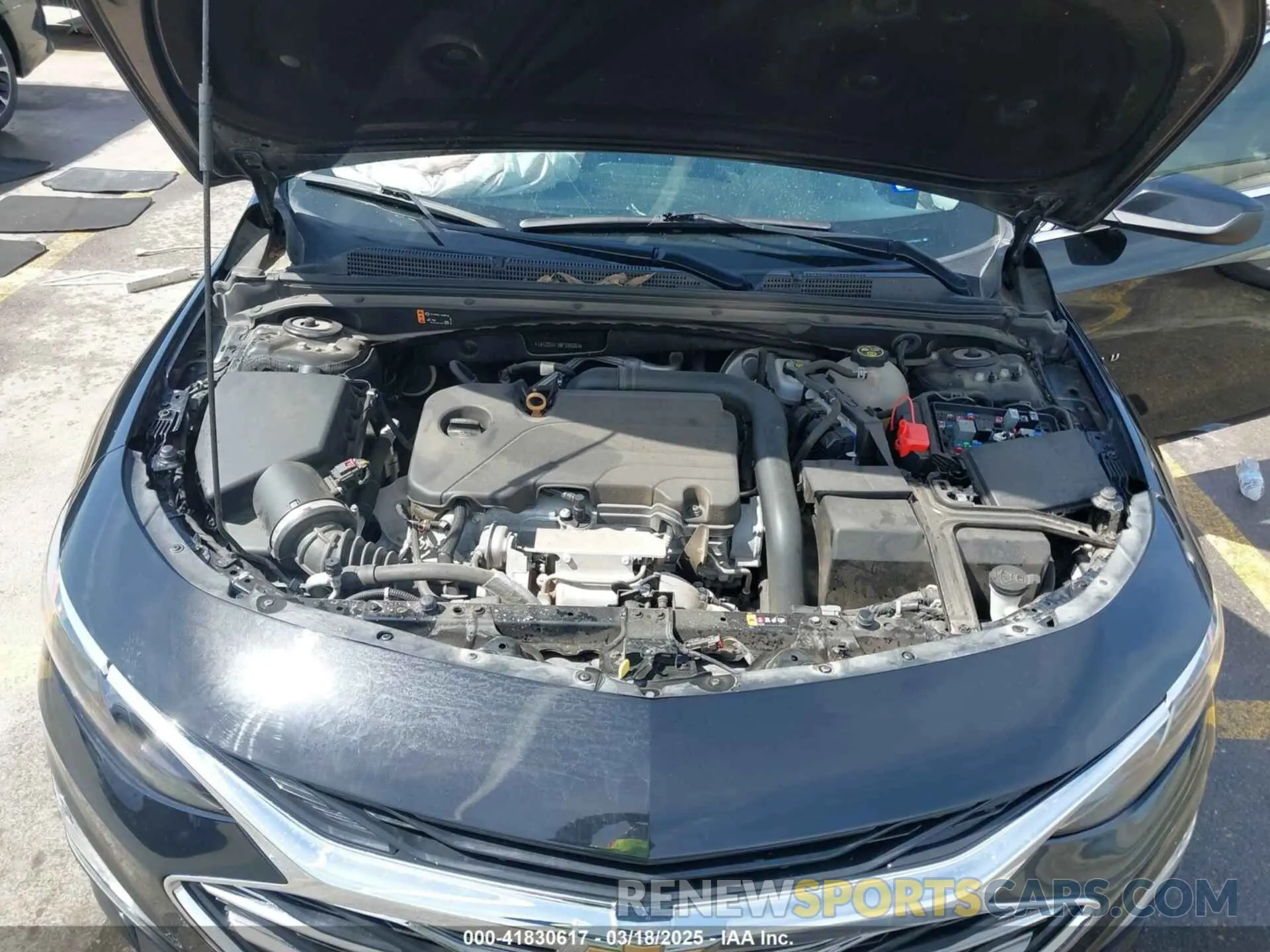 10 Photograph of a damaged car 1G1ZD5STXMF030263 CHEVROLET MALIBU 2021