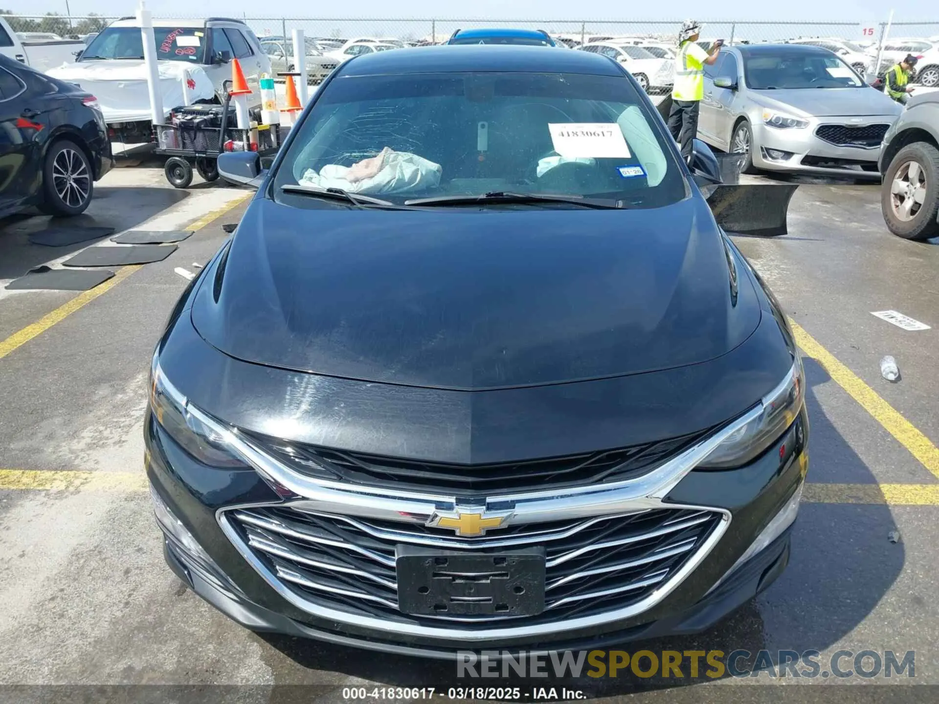 13 Photograph of a damaged car 1G1ZD5STXMF030263 CHEVROLET MALIBU 2021