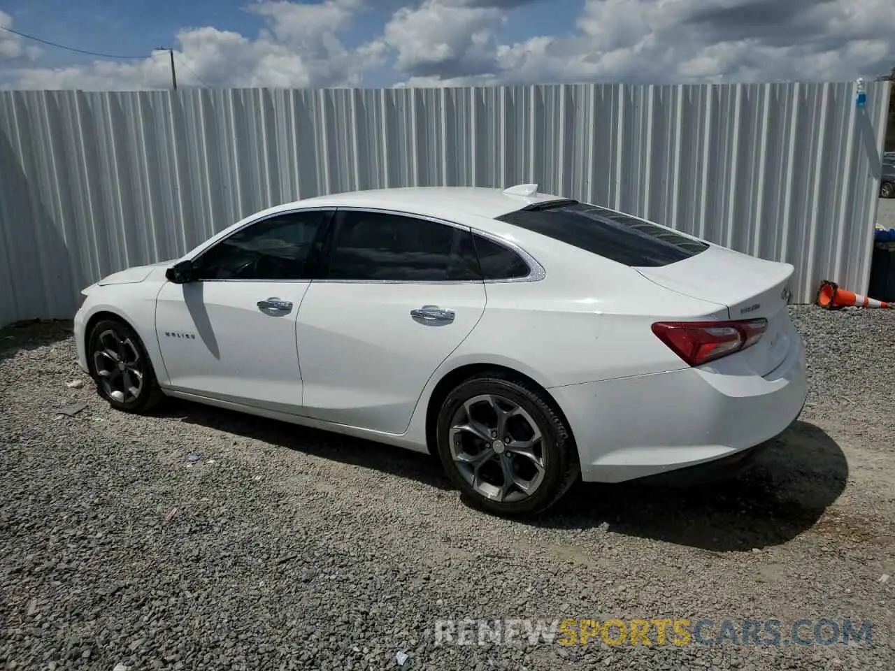 2 Photograph of a damaged car 1G1ZD5STXMF030585 CHEVROLET MALIBU 2021