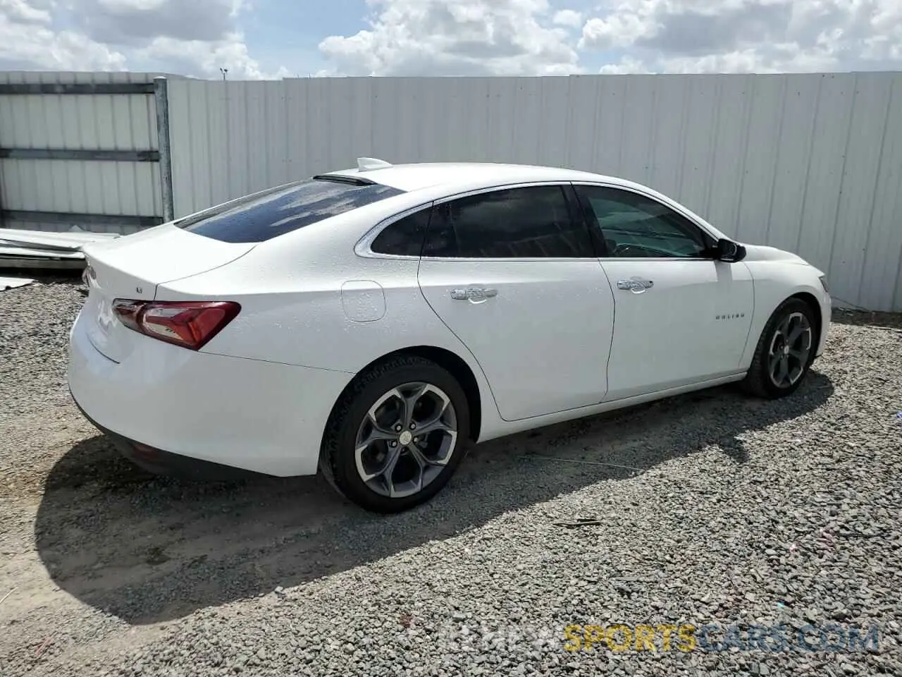 3 Photograph of a damaged car 1G1ZD5STXMF030585 CHEVROLET MALIBU 2021