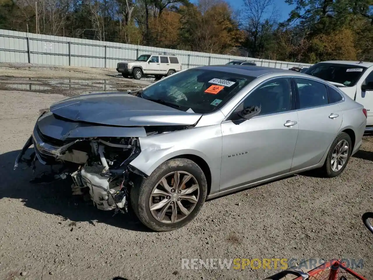 1 Photograph of a damaged car 1G1ZD5STXMF052246 CHEVROLET MALIBU 2021