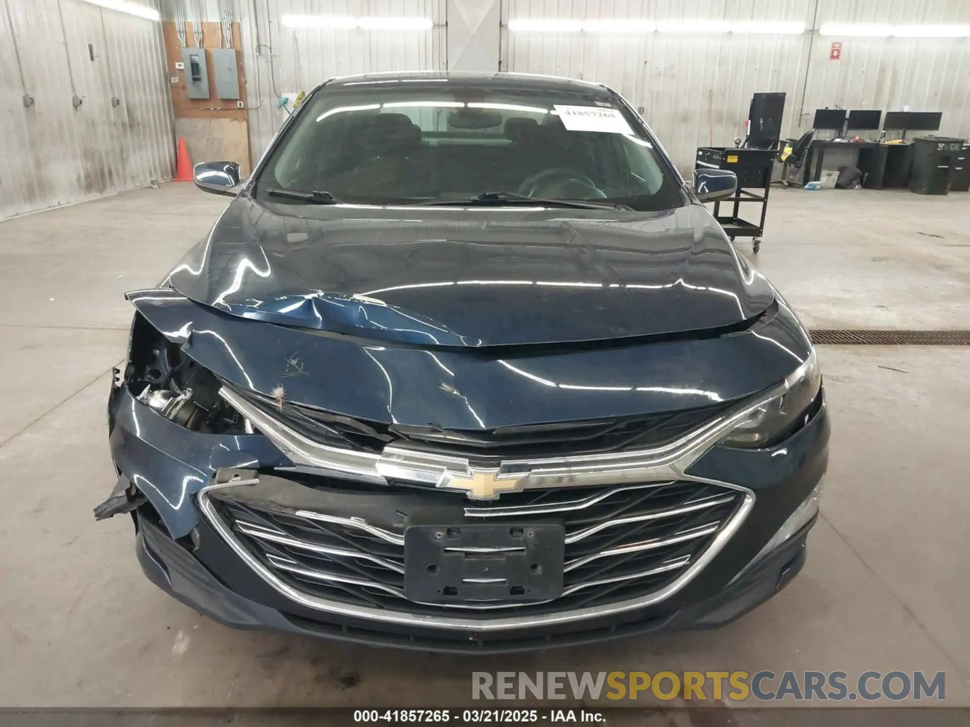 13 Photograph of a damaged car 1G1ZD5STXMF059844 CHEVROLET MALIBU 2021