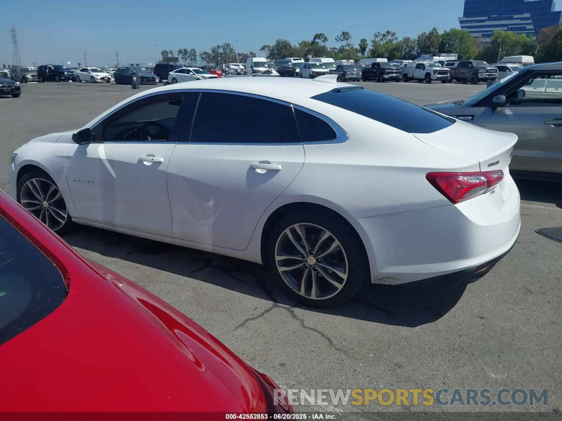 13 Photograph of a damaged car 1G1ZD5STXMF060864 CHEVROLET MALIBU 2021