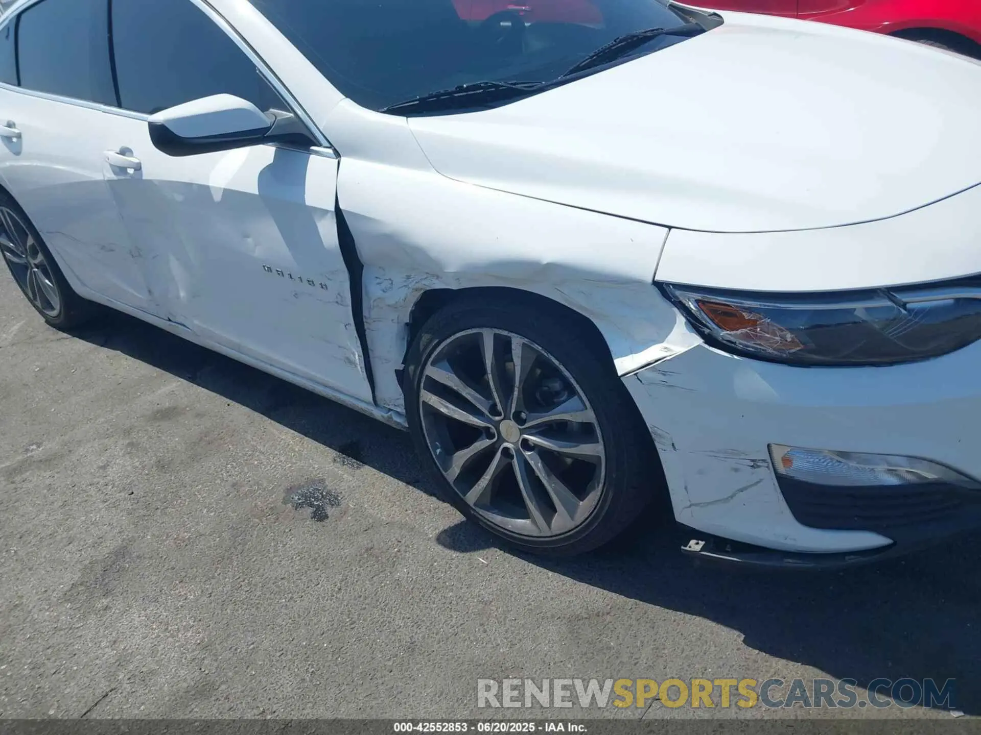 6 Photograph of a damaged car 1G1ZD5STXMF060864 CHEVROLET MALIBU 2021