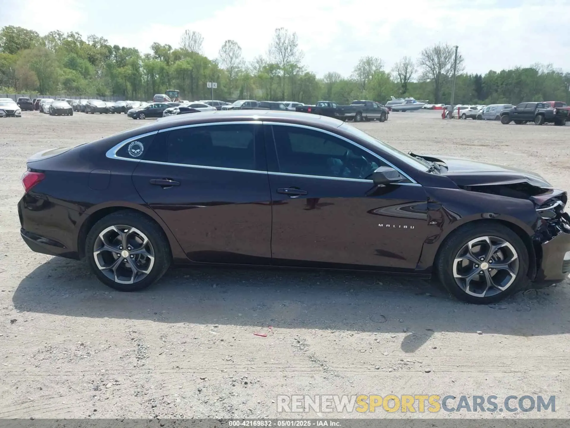 13 Photograph of a damaged car 1G1ZD5STXMF061920 CHEVROLET MALIBU 2021