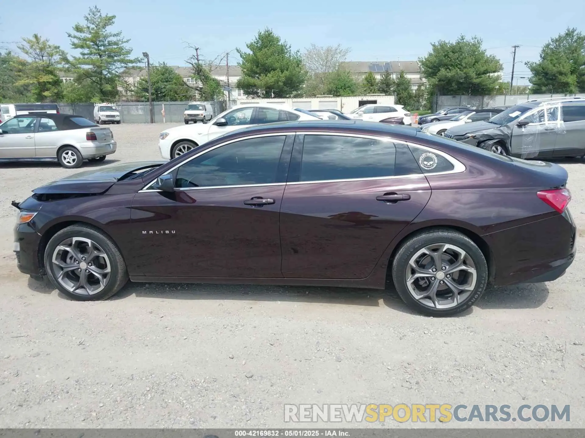 14 Photograph of a damaged car 1G1ZD5STXMF061920 CHEVROLET MALIBU 2021
