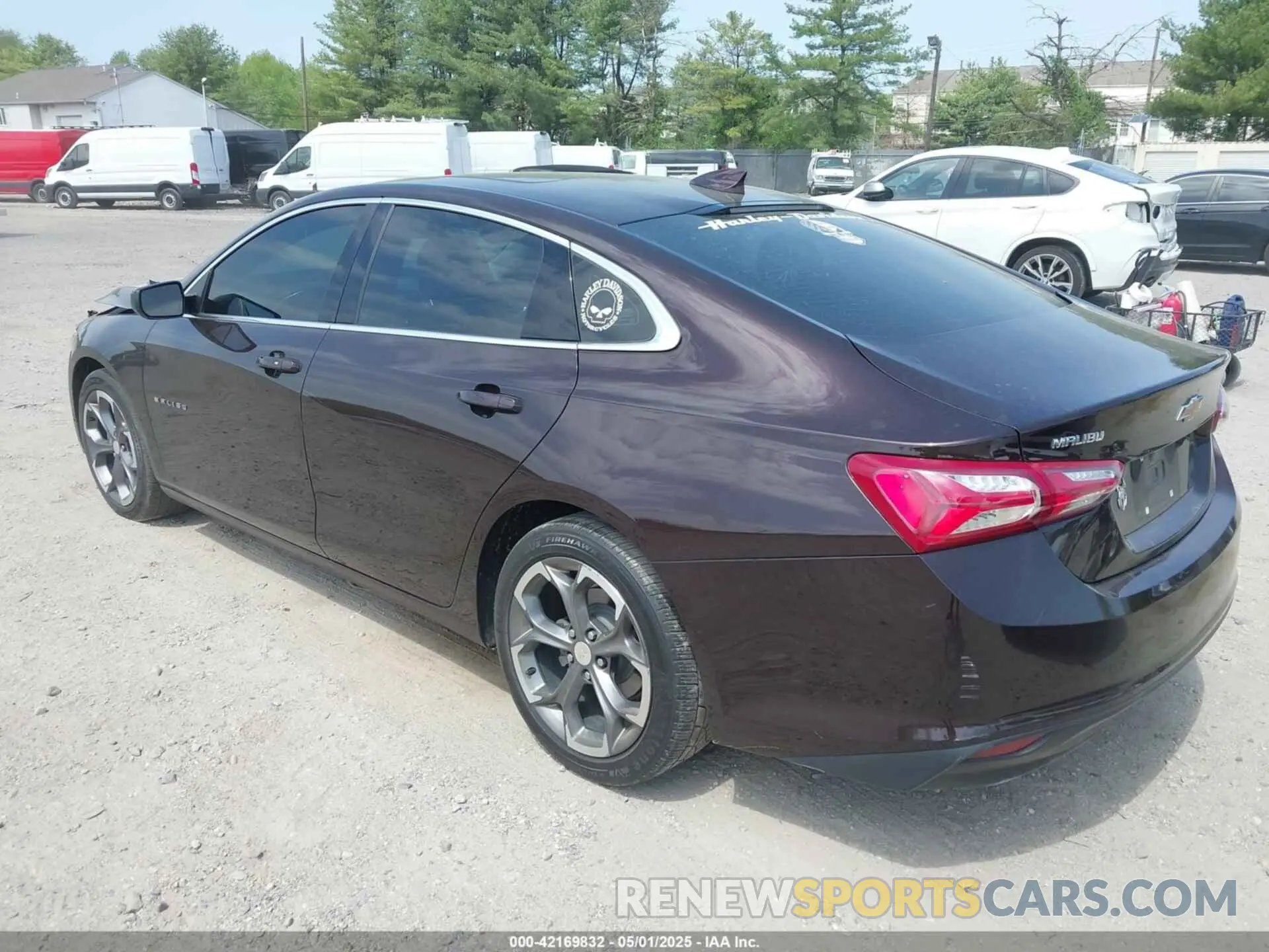 3 Photograph of a damaged car 1G1ZD5STXMF061920 CHEVROLET MALIBU 2021