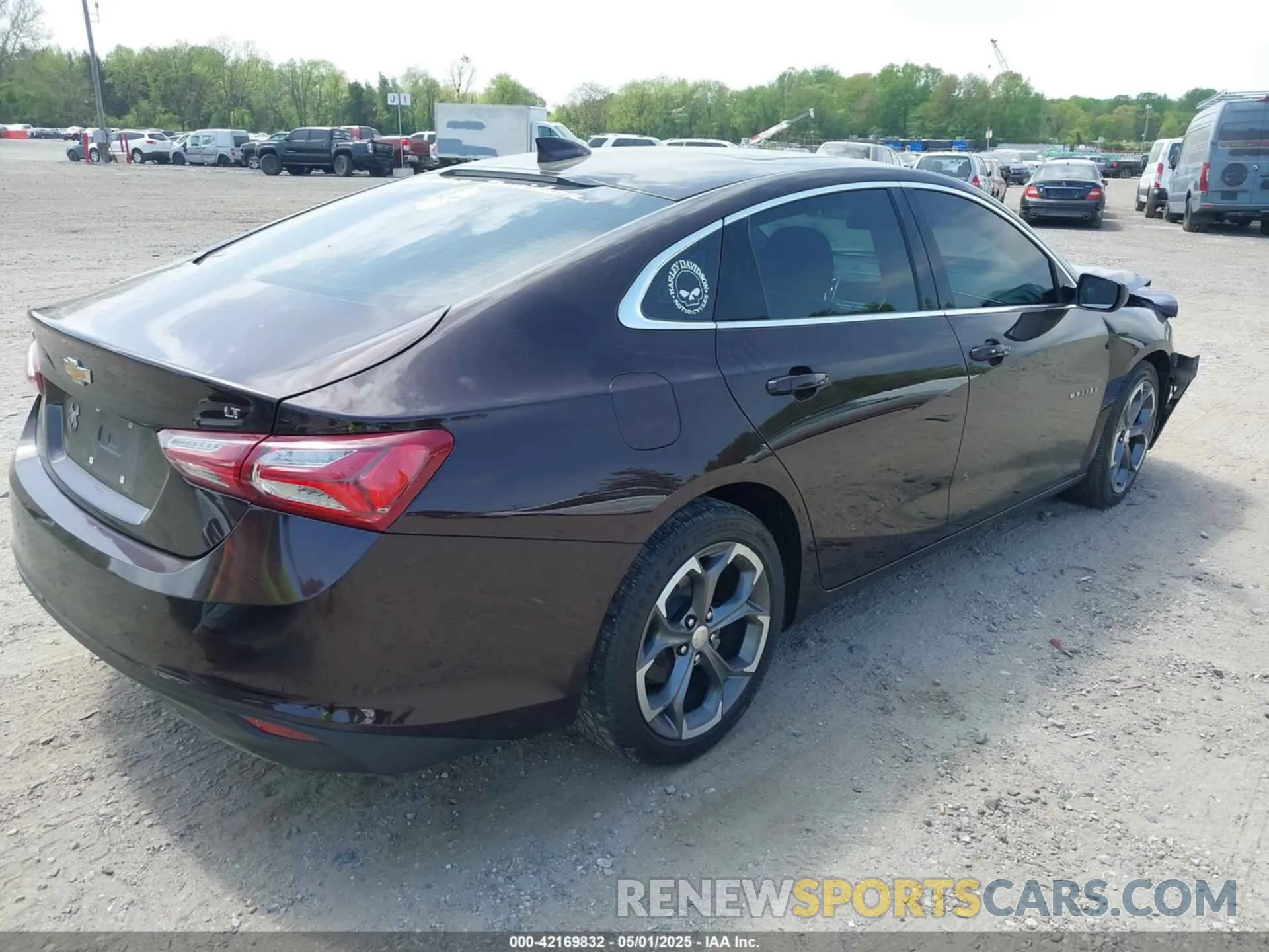 4 Photograph of a damaged car 1G1ZD5STXMF061920 CHEVROLET MALIBU 2021