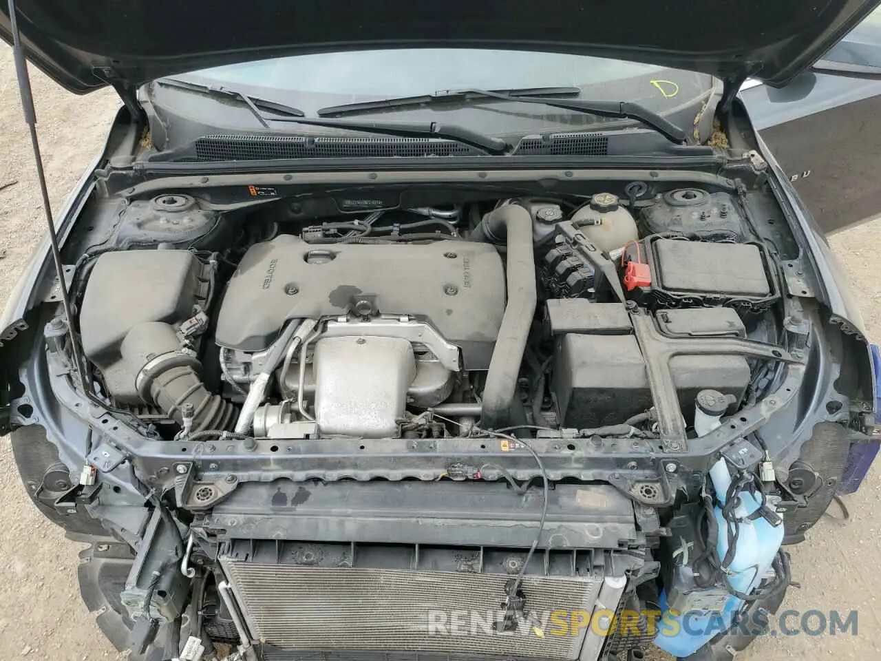 11 Photograph of a damaged car 1G1ZE5SX0MF018140 CHEVROLET MALIBU 2021