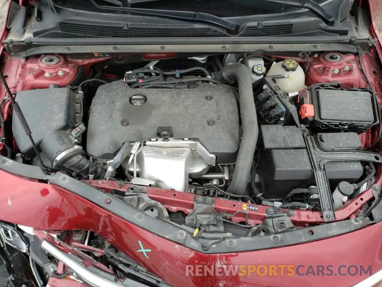 11 Photograph of a damaged car 1G1ZE5SX3MF043887 CHEVROLET MALIBU 2021