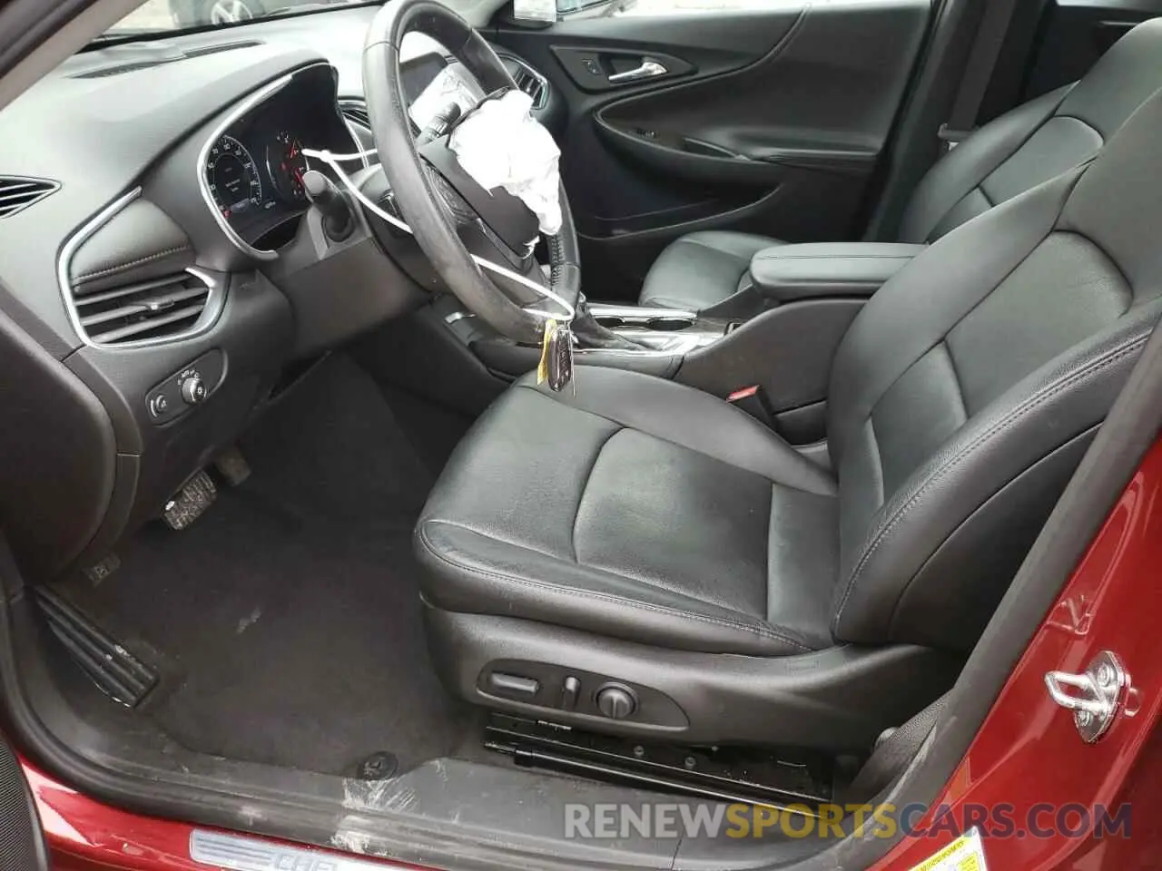 7 Photograph of a damaged car 1G1ZE5SX3MF043887 CHEVROLET MALIBU 2021