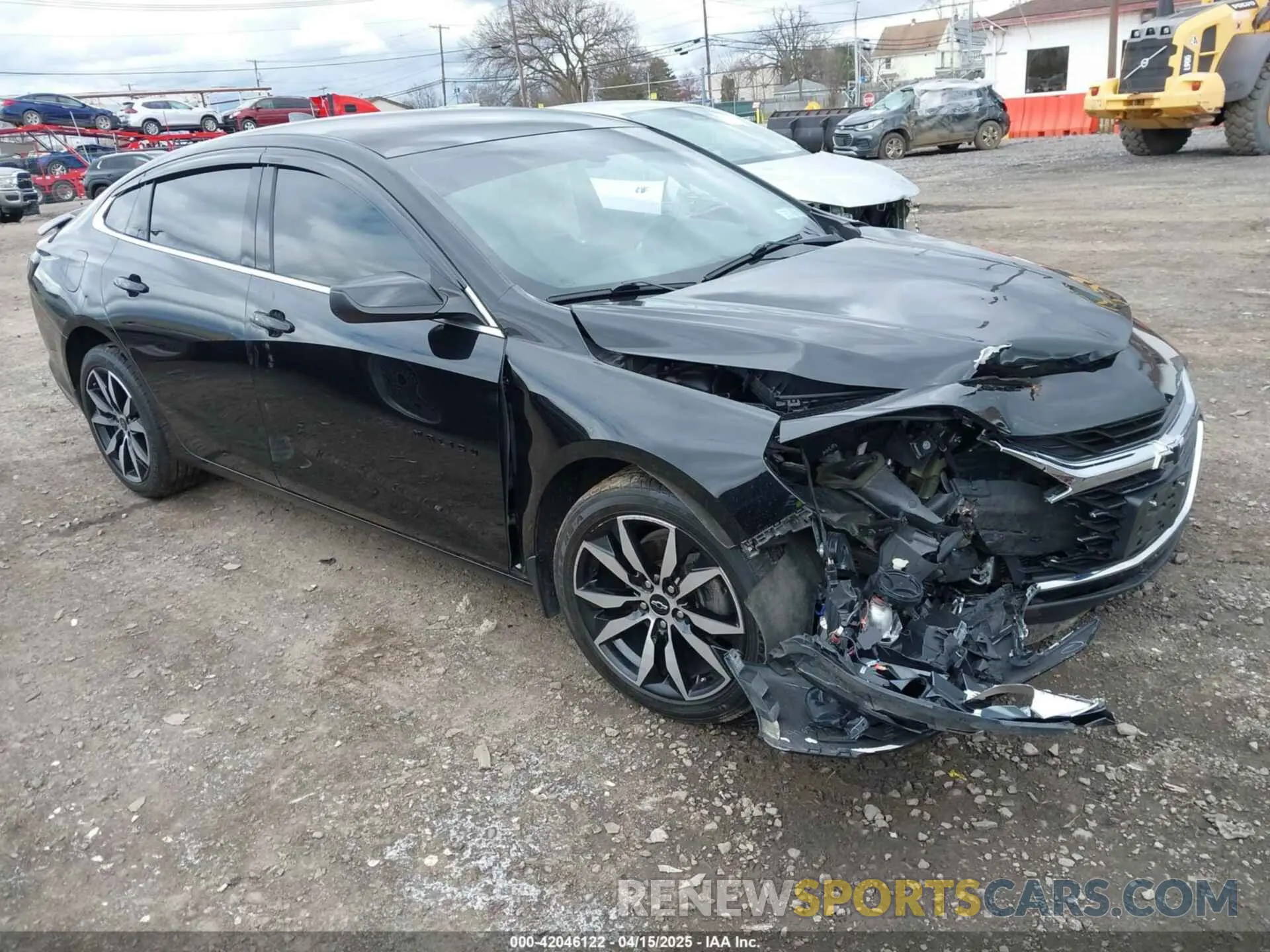 1 Photograph of a damaged car 1G1ZG5ST0MF035852 CHEVROLET MALIBU 2021