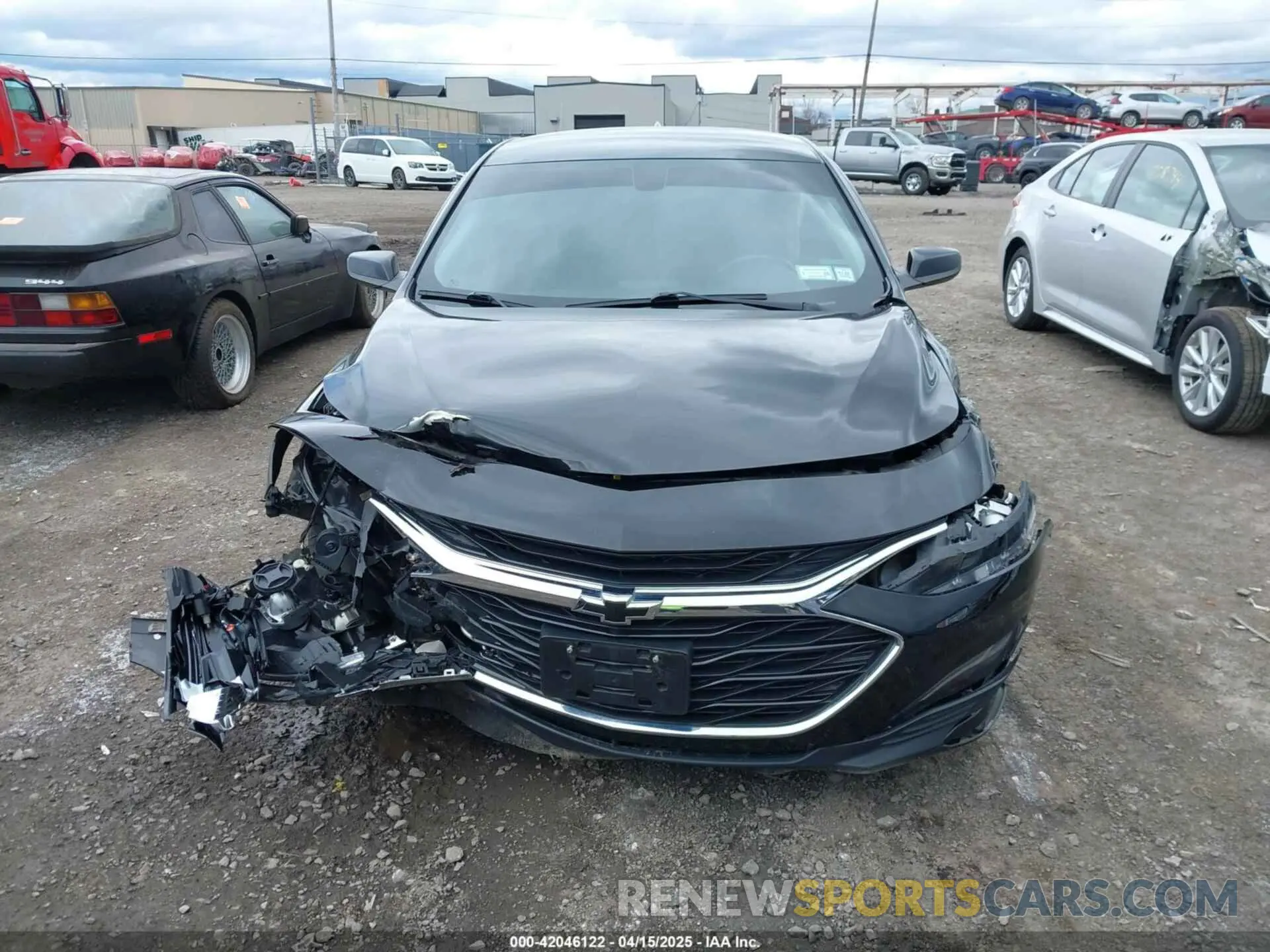 12 Photograph of a damaged car 1G1ZG5ST0MF035852 CHEVROLET MALIBU 2021