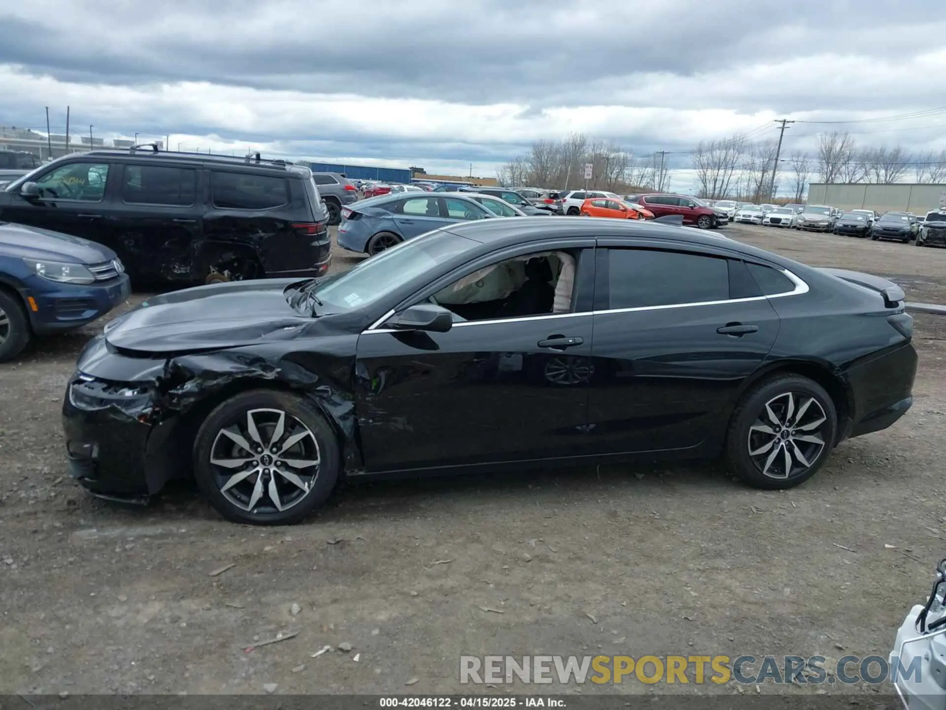 14 Photograph of a damaged car 1G1ZG5ST0MF035852 CHEVROLET MALIBU 2021