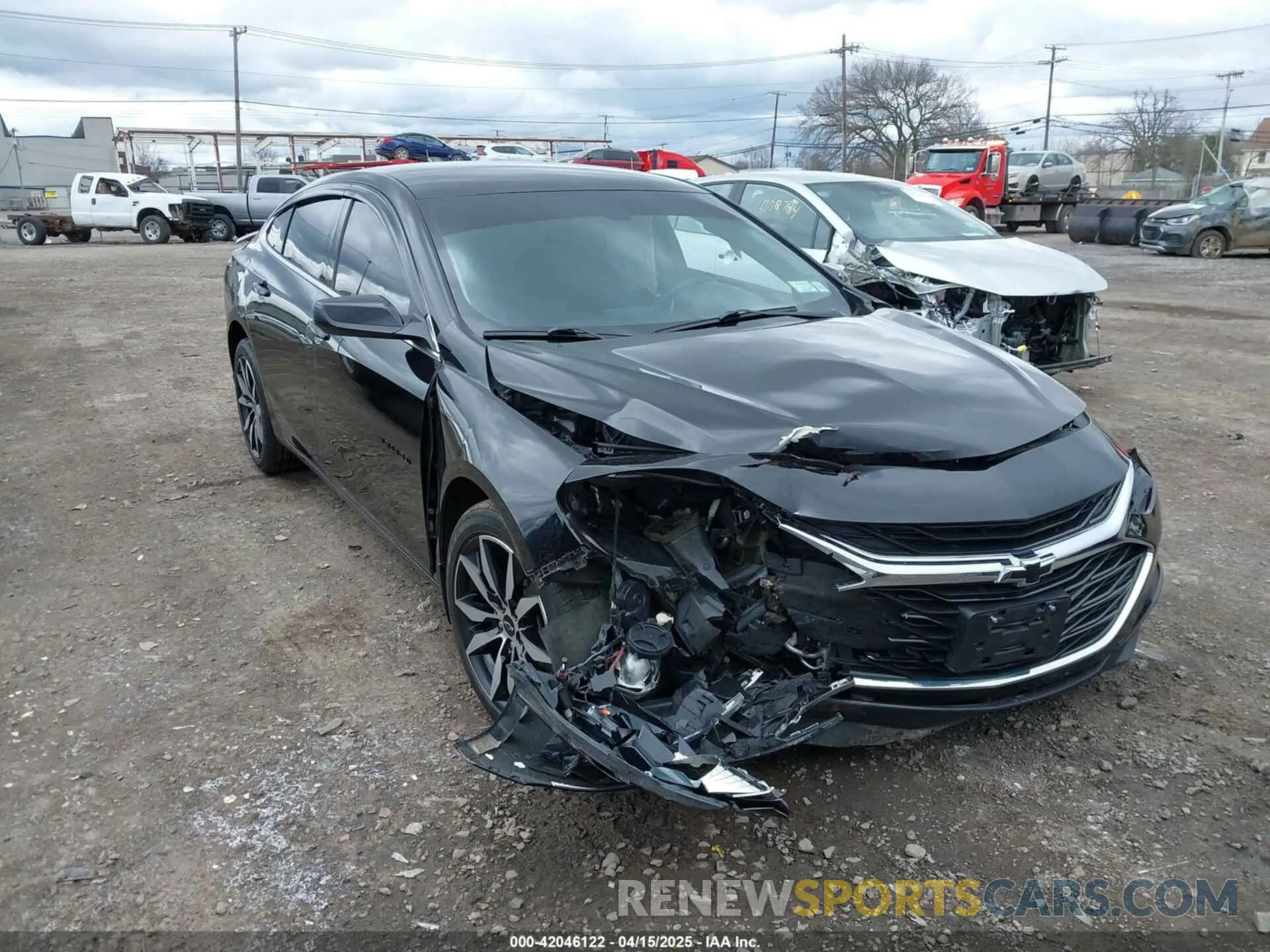 6 Photograph of a damaged car 1G1ZG5ST0MF035852 CHEVROLET MALIBU 2021