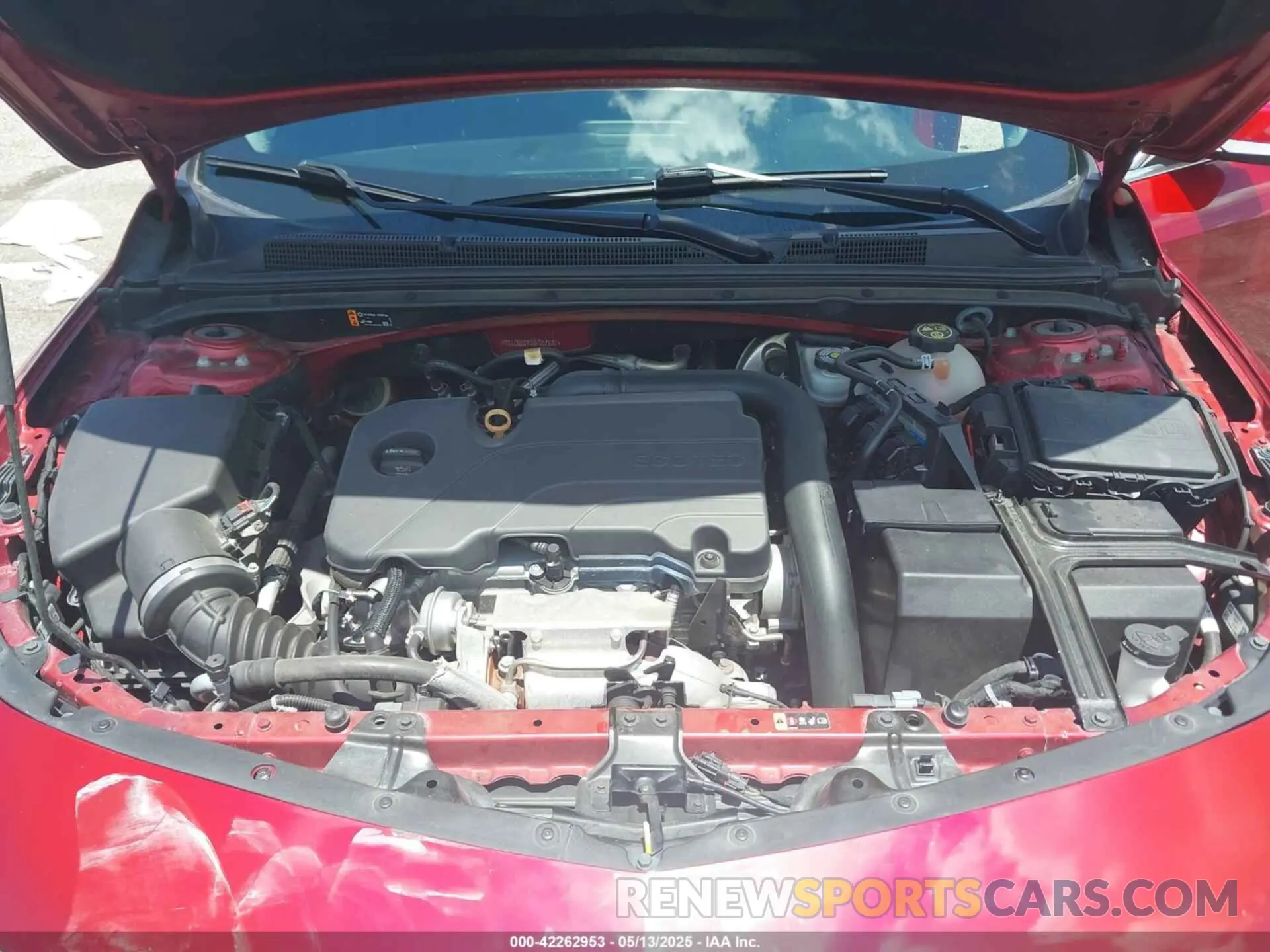10 Photograph of a damaged car 1G1ZG5ST0MF057107 CHEVROLET MALIBU 2021