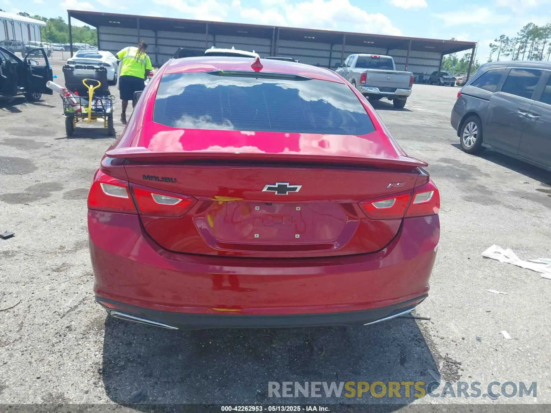 15 Photograph of a damaged car 1G1ZG5ST0MF057107 CHEVROLET MALIBU 2021