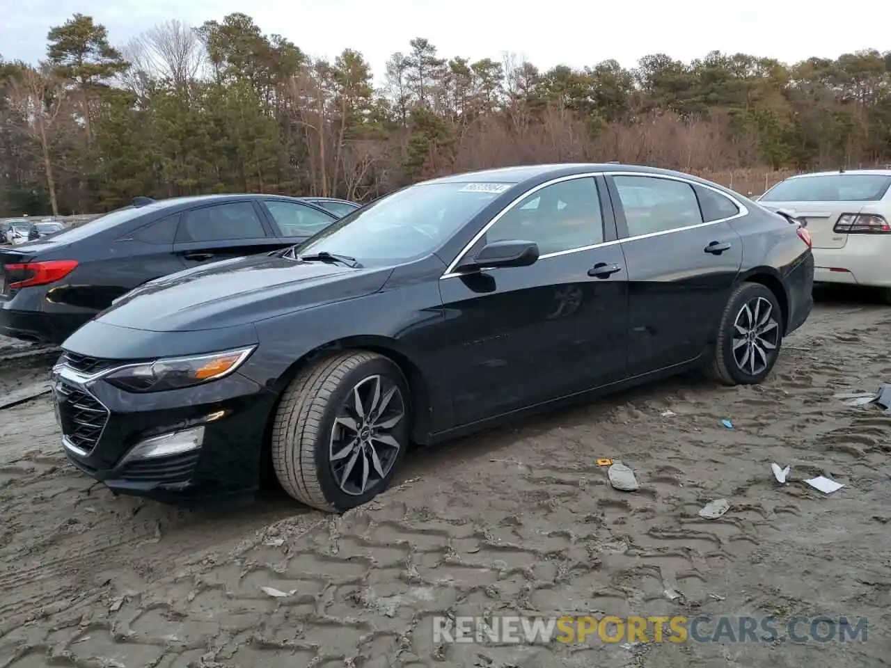 1 Photograph of a damaged car 1G1ZG5ST0MF057690 CHEVROLET MALIBU 2021