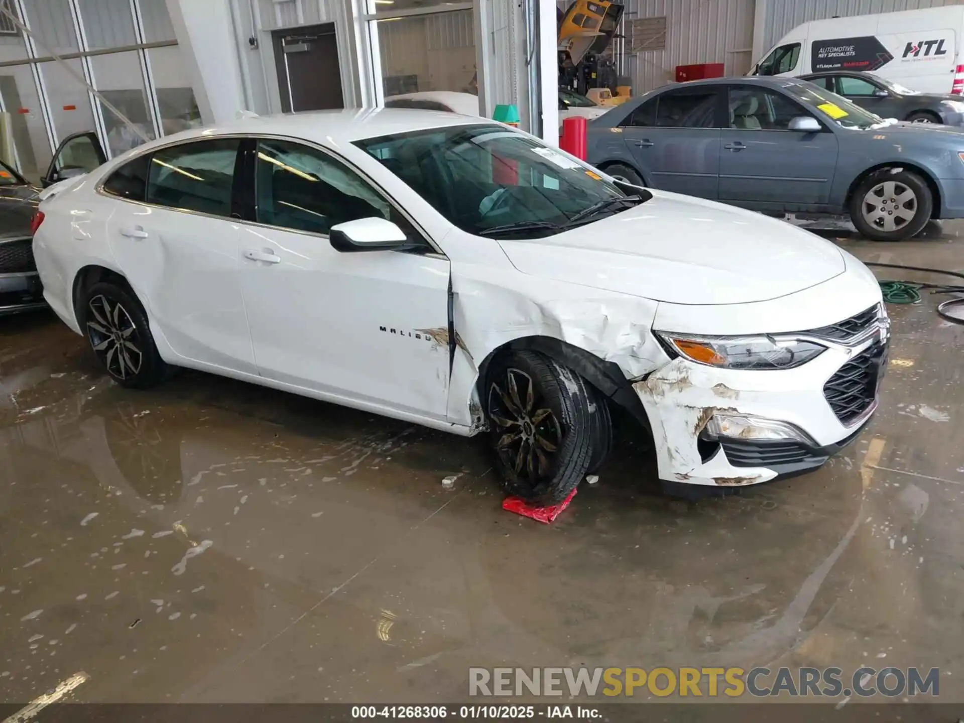 1 Photograph of a damaged car 1G1ZG5ST1MF021197 CHEVROLET MALIBU 2021