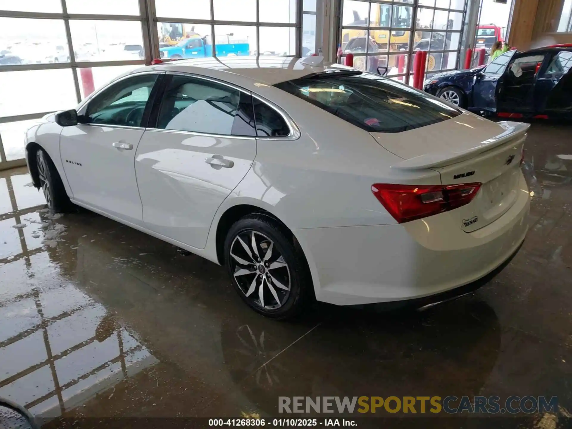 3 Photograph of a damaged car 1G1ZG5ST1MF021197 CHEVROLET MALIBU 2021