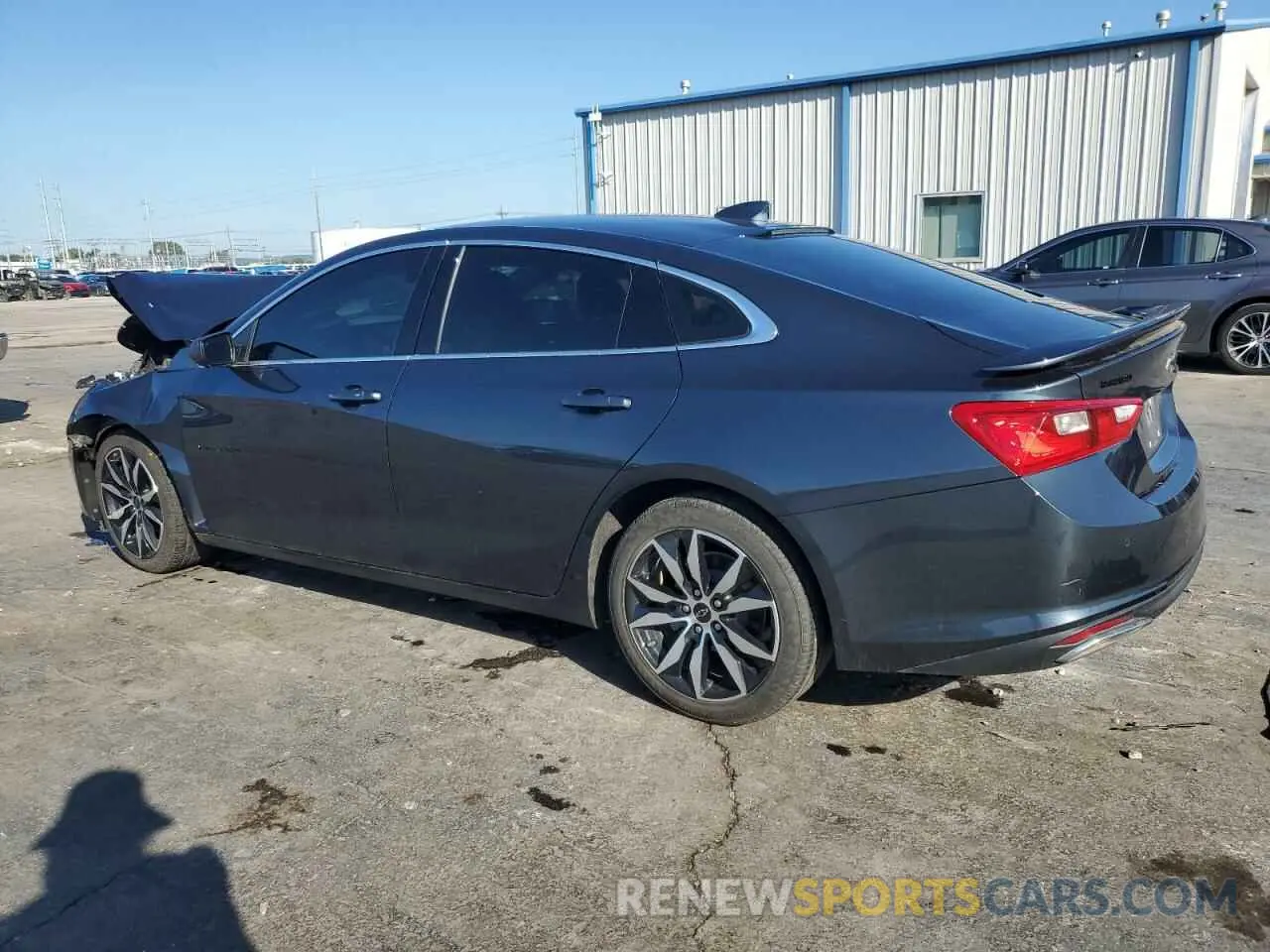 2 Photograph of a damaged car 1G1ZG5ST1MF037321 CHEVROLET MALIBU 2021