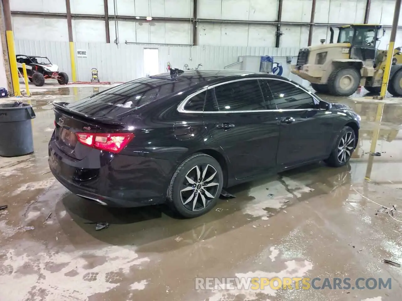 3 Photograph of a damaged car 1G1ZG5ST1MF044527 CHEVROLET MALIBU 2021