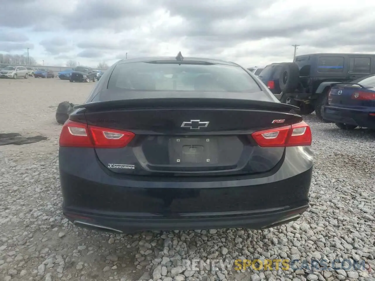 6 Photograph of a damaged car 1G1ZG5ST1MF055480 CHEVROLET MALIBU 2021