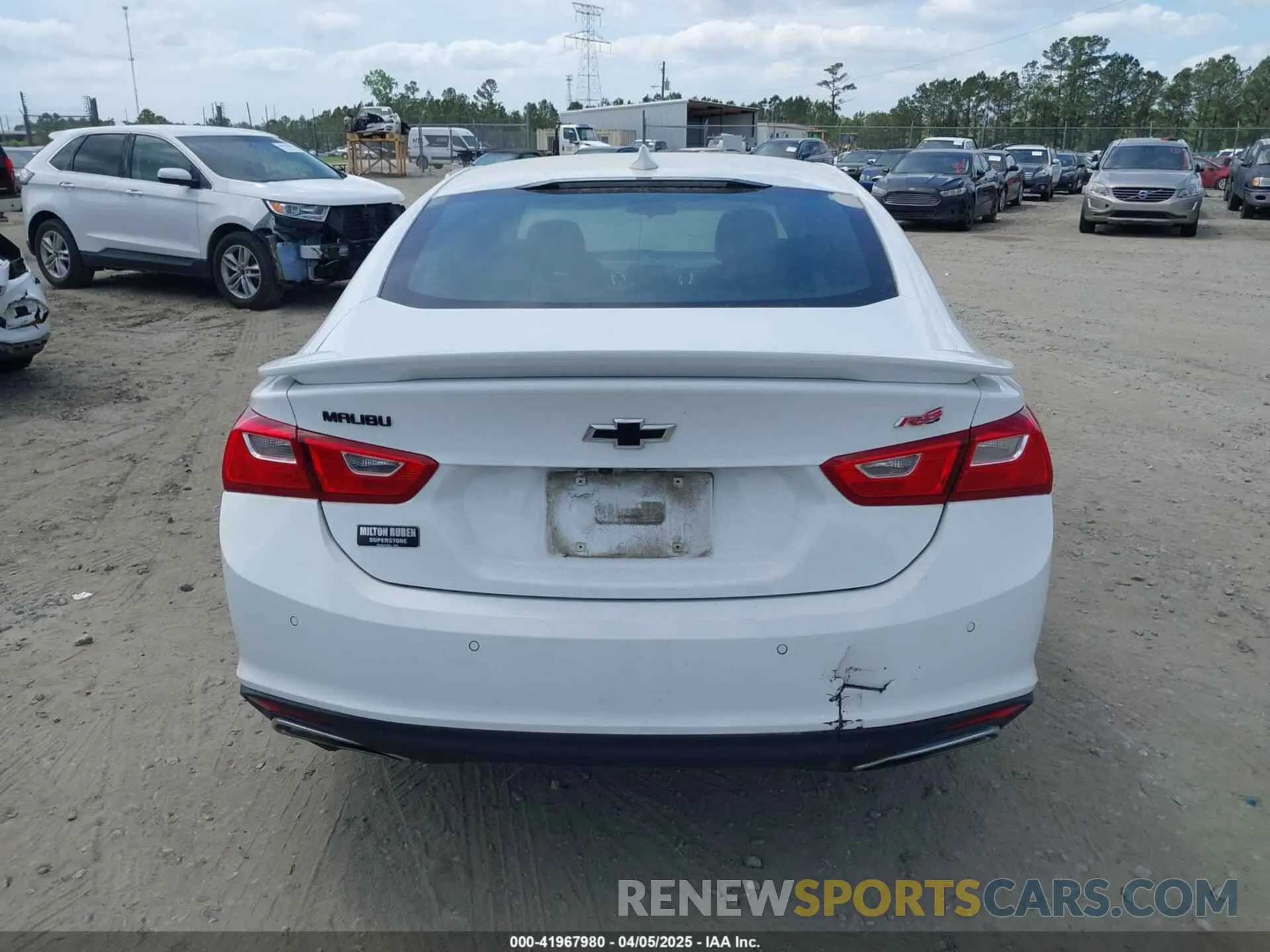 16 Photograph of a damaged car 1G1ZG5ST1MF085692 CHEVROLET MALIBU 2021