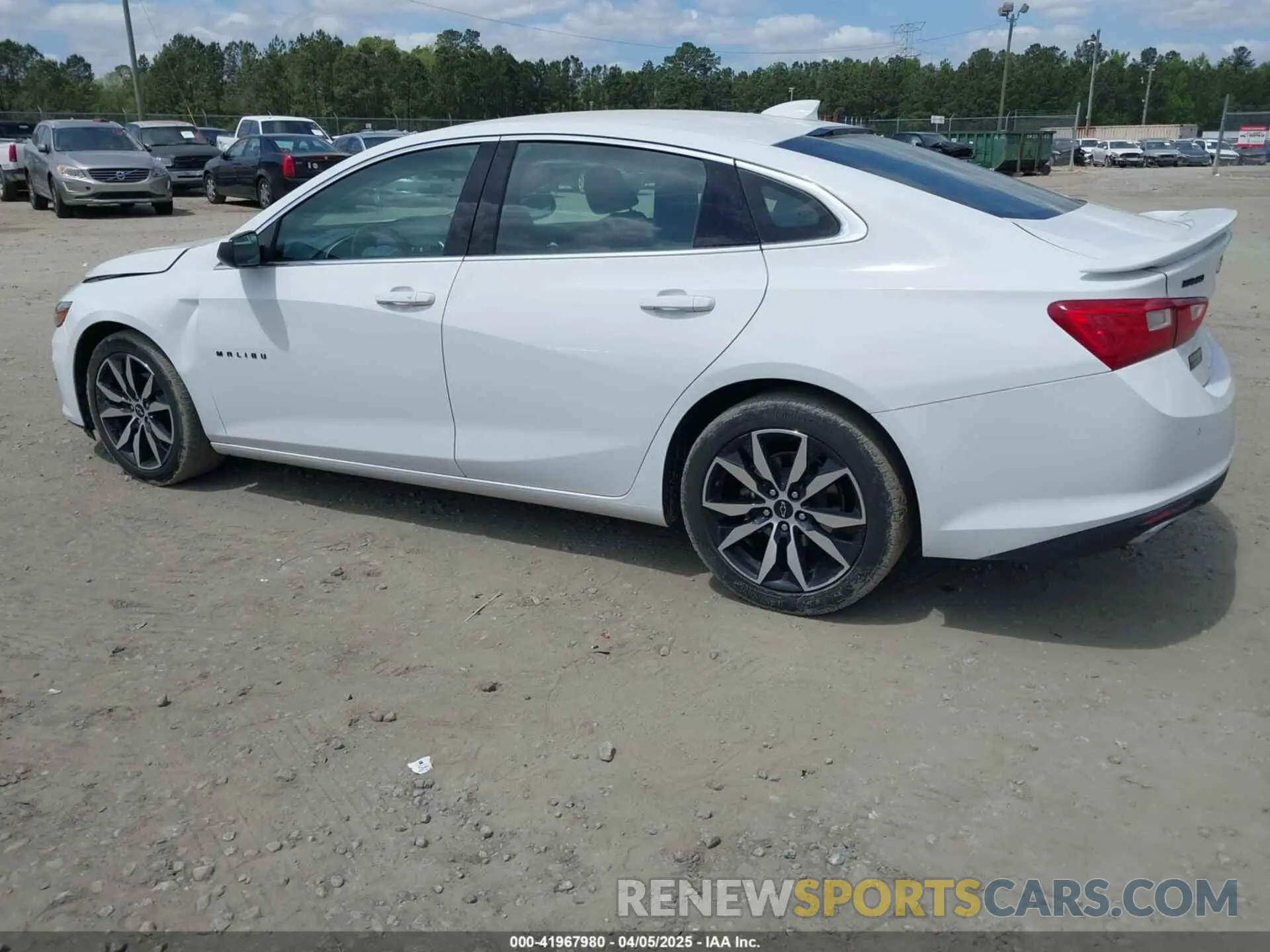 3 Photograph of a damaged car 1G1ZG5ST1MF085692 CHEVROLET MALIBU 2021