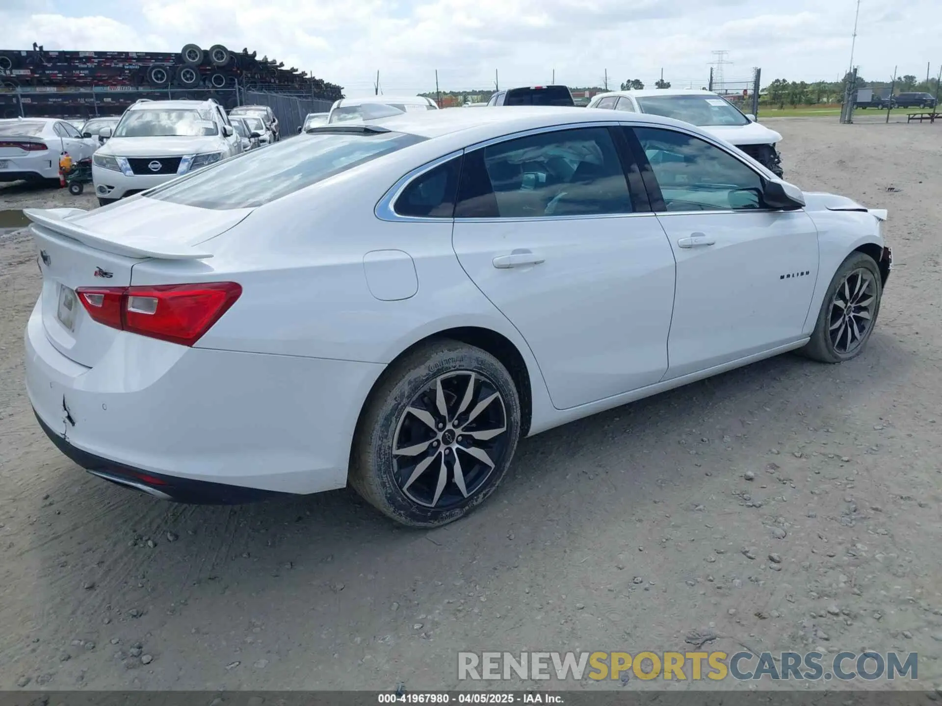 4 Photograph of a damaged car 1G1ZG5ST1MF085692 CHEVROLET MALIBU 2021