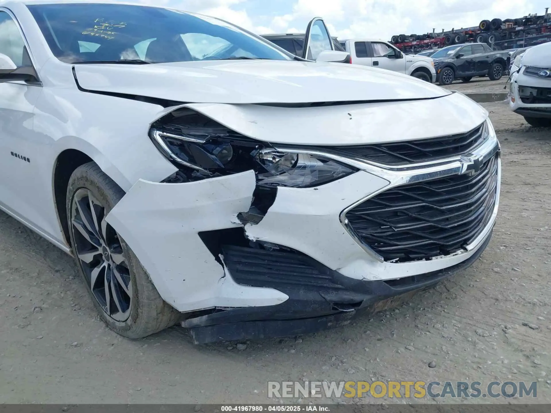 6 Photograph of a damaged car 1G1ZG5ST1MF085692 CHEVROLET MALIBU 2021