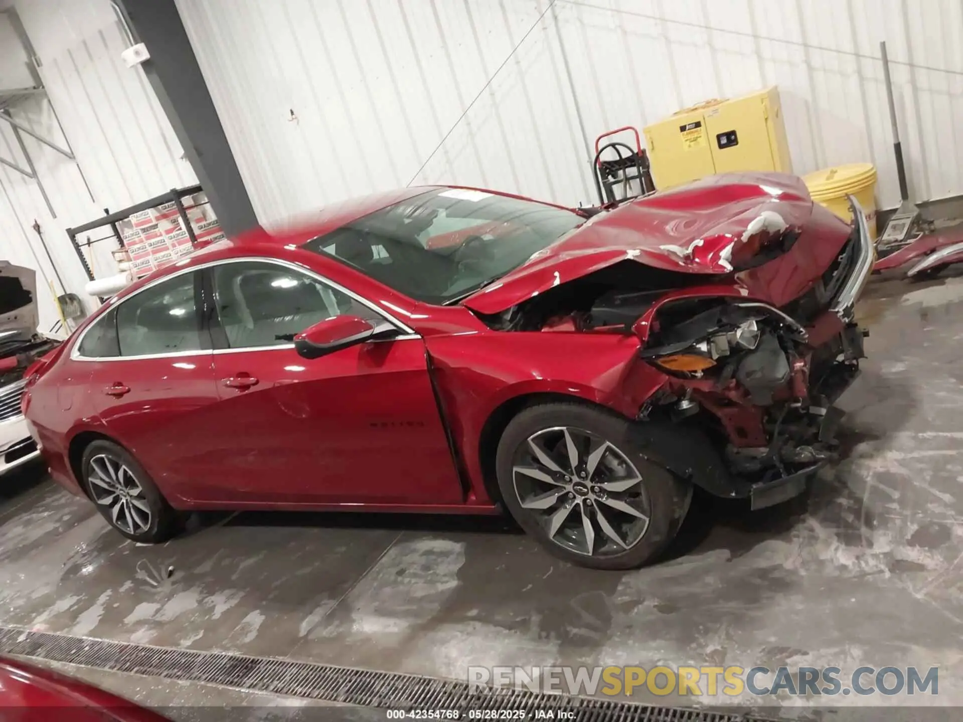 14 Photograph of a damaged car 1G1ZG5ST3MF009908 CHEVROLET MALIBU 2021