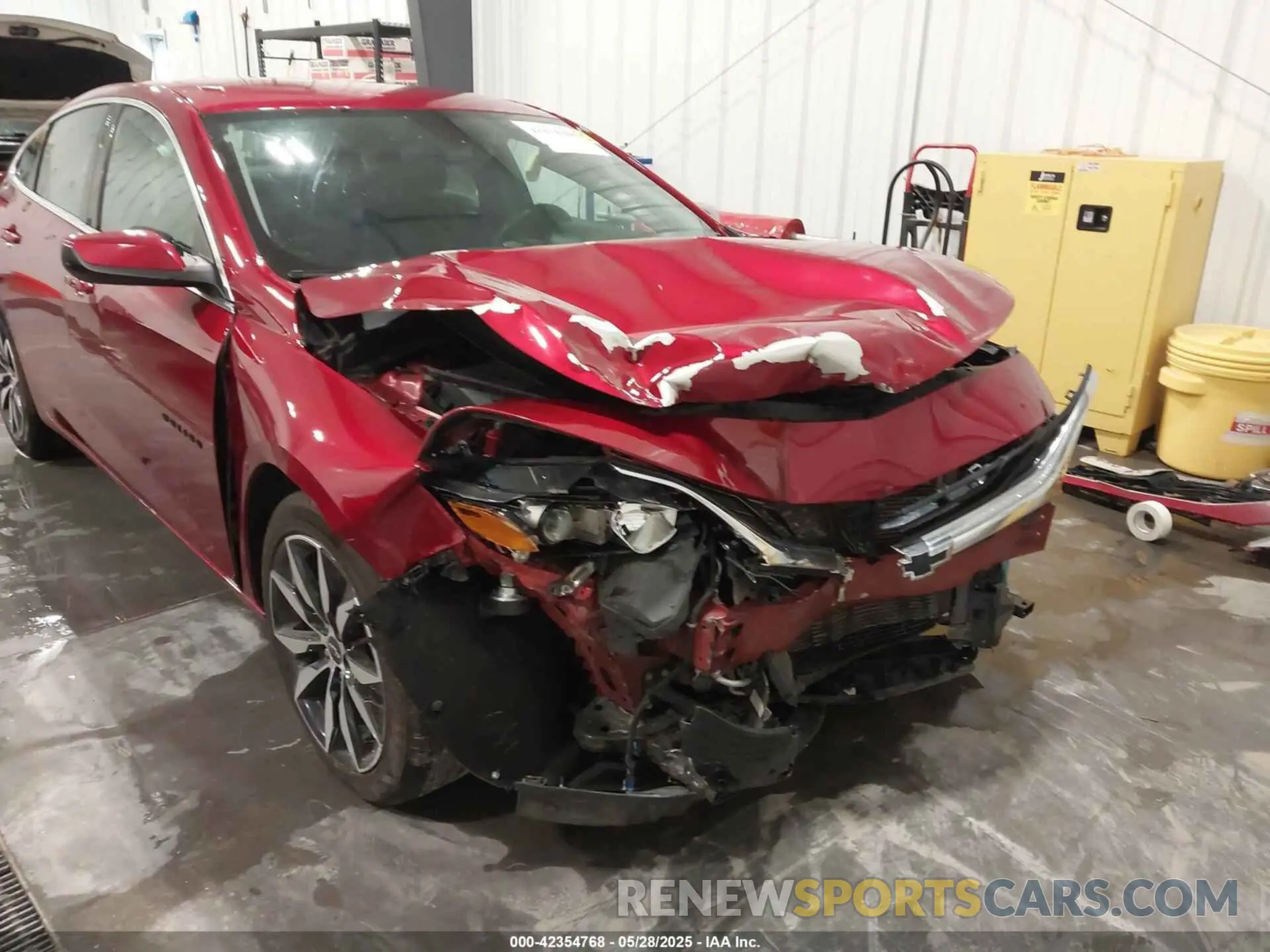 6 Photograph of a damaged car 1G1ZG5ST3MF009908 CHEVROLET MALIBU 2021