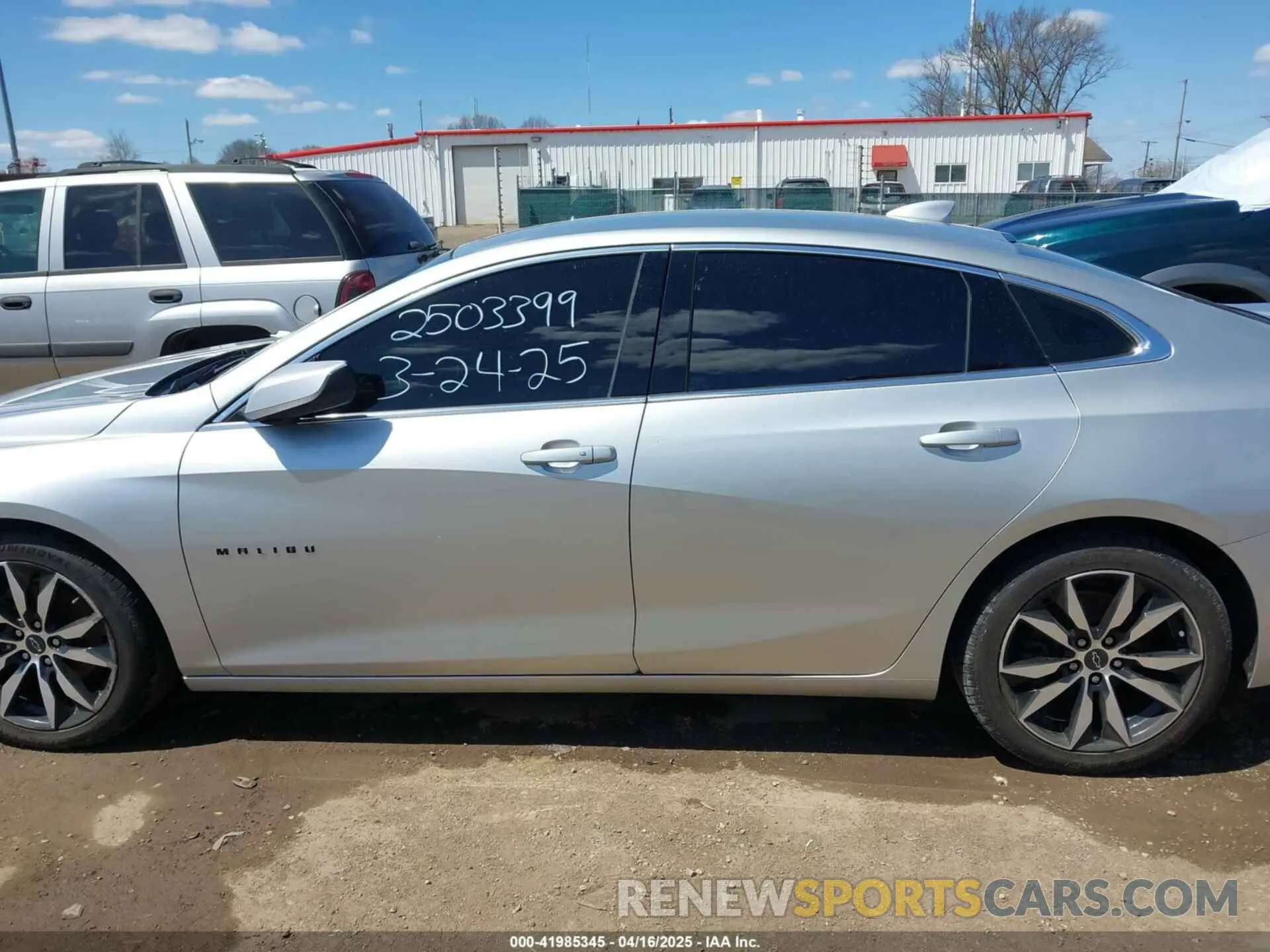 14 Photograph of a damaged car 1G1ZG5ST3MF016518 CHEVROLET MALIBU 2021